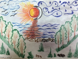 «День и ночь»
Цура Дарья, 5 лет, Красноярский край