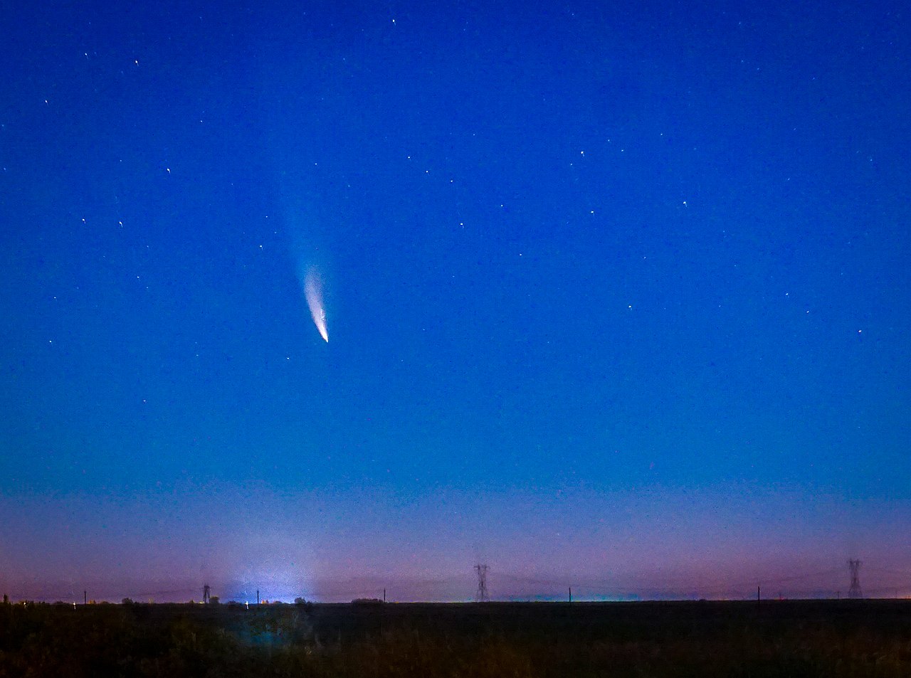 Комета C/2020 F3 (NEOWISE)